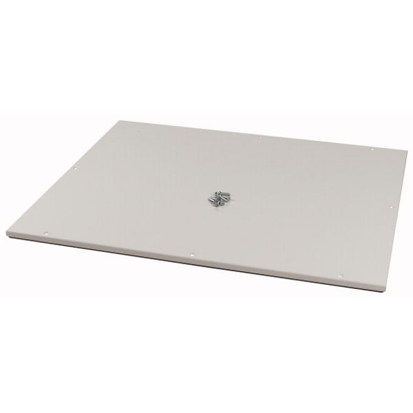 XTSZPTAC-W1100 Top plate for OpenFrame, closed, W=1100mm, grey image 1