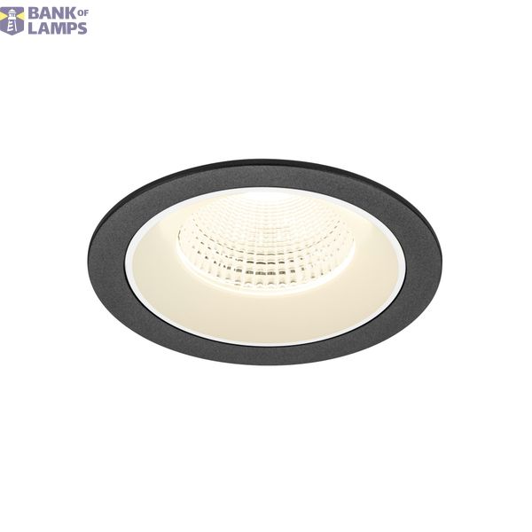 NUMINOS© L recessed ceiling light 4000K 55ø IP20 round bl/wh image 1