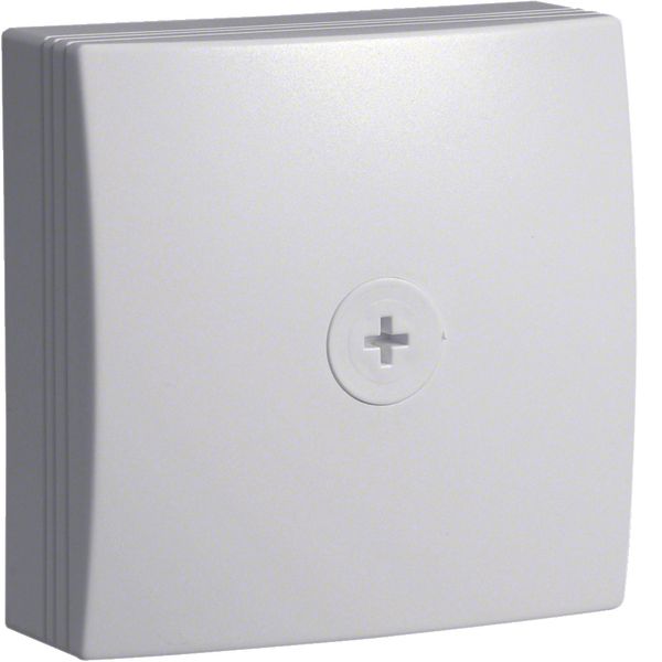Junction box 75x75,ATEHA,pure white image 1