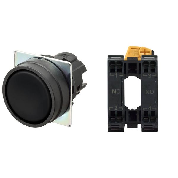 Pushbutton A22NN Ã˜22, bezel plastic, FLAT, MOMENTARY, CAP COLOR Opaque A2215048H image 1
