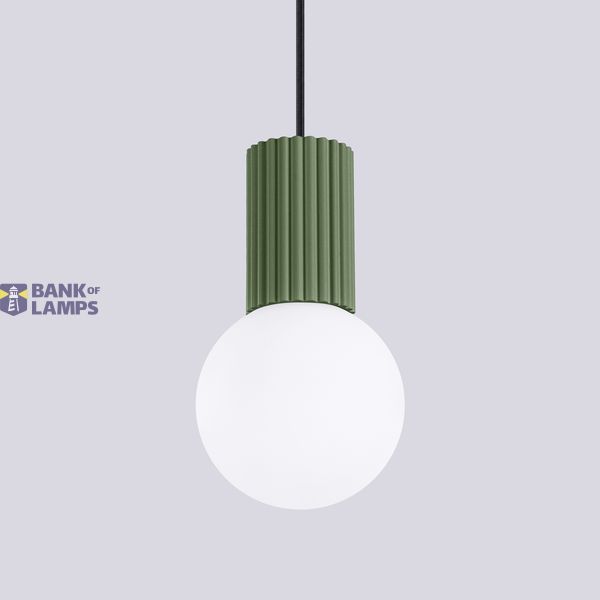 Pendant lamp HALO 1 olive green image 10