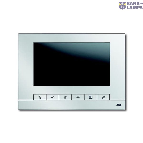 ABB-Welcome, Indoor stations, ABB-WelcomeTouch, aluminium silver image 1