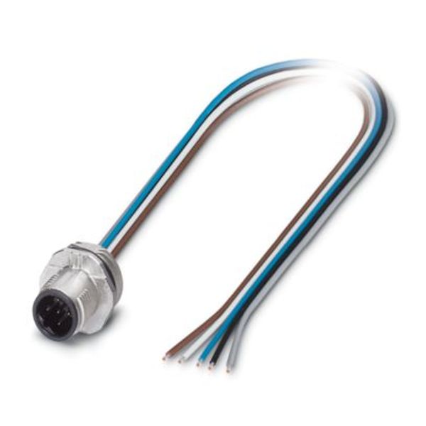 SACC-E-MSB-5P-M16/0,5 SCO VE10 - Device connector front mounting image 1