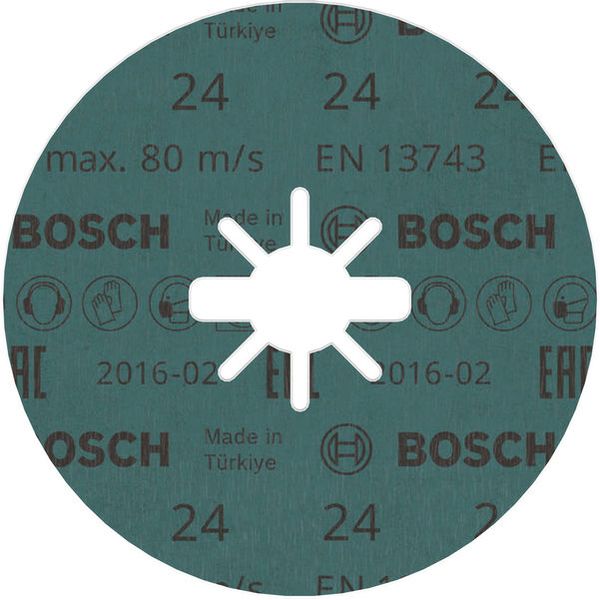 X-LOCK Fibre sanding discs, Ø125mm, G 24, R574, Best for Metal, 1pcs image 1