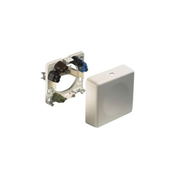 Device connection box flush/surface-mount, white, 5x2.5-6mmý image 1