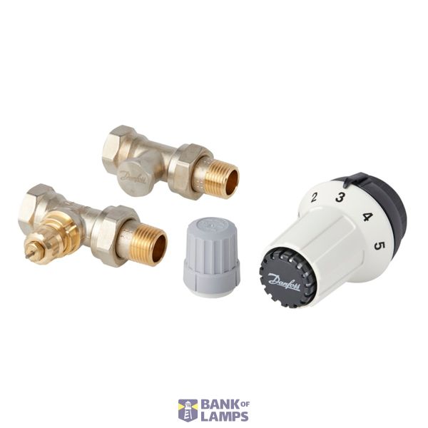 Sensor set, Contents of set: 3-elements, RAS-C, RA-FN, RLV-S, DN 15, Straight image 1