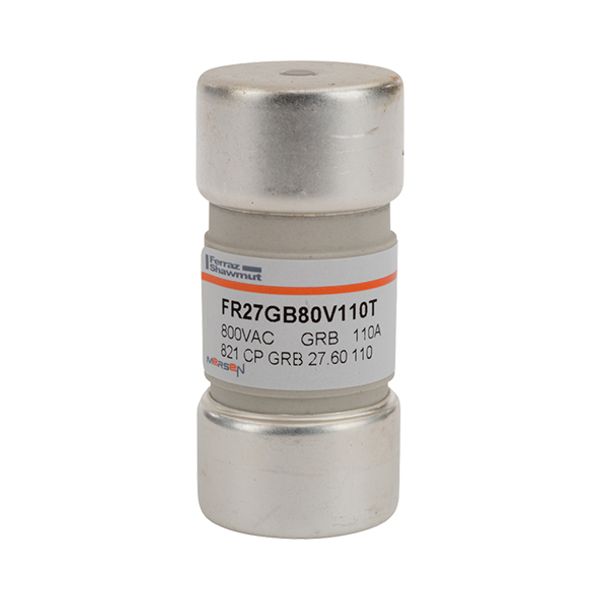 High-Speed Cylindrical Fuse 27x60 gR 800VAC 110A - Striker image 1