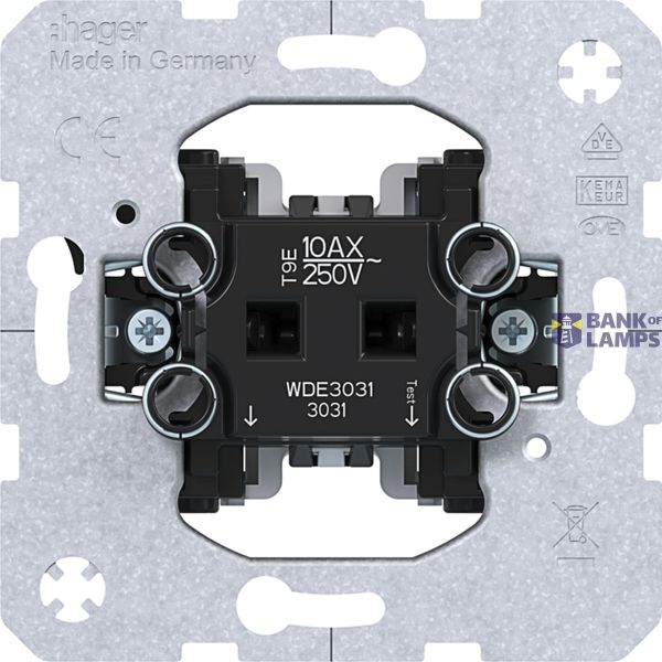 Rocker switch, 1-pole image 1