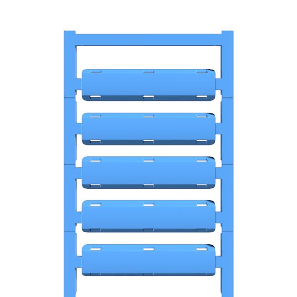 Conductor and cable markers, 7 - 40 mm, 60 x 10 mm, blue image 1