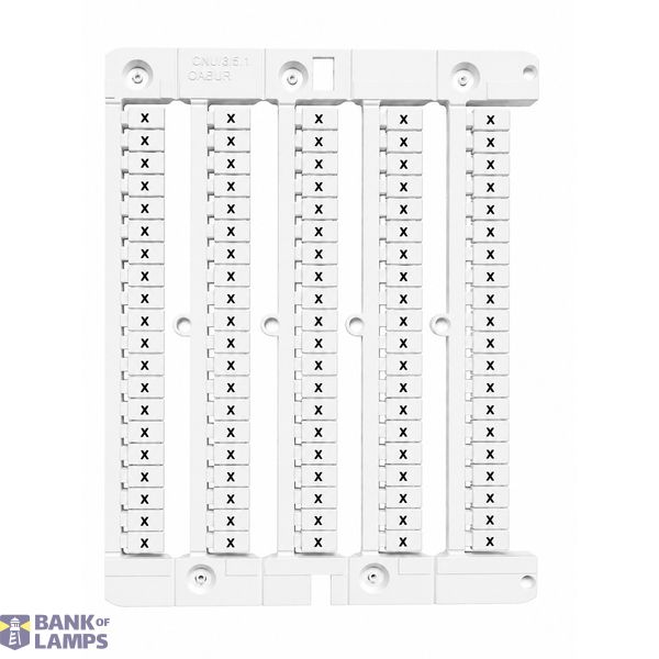 Marking tags "X" 100 pcs. image 1