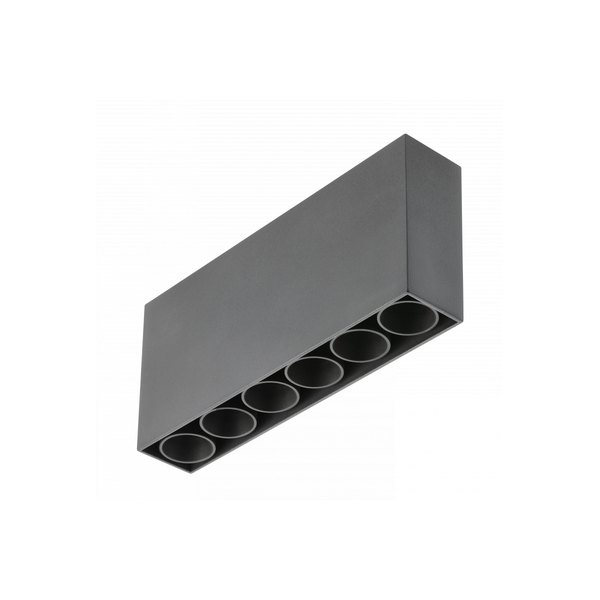 LED luminaire ARTEMIDA, 15 W, 1420 lm, 4000K, IP20, rectangular, black image 1