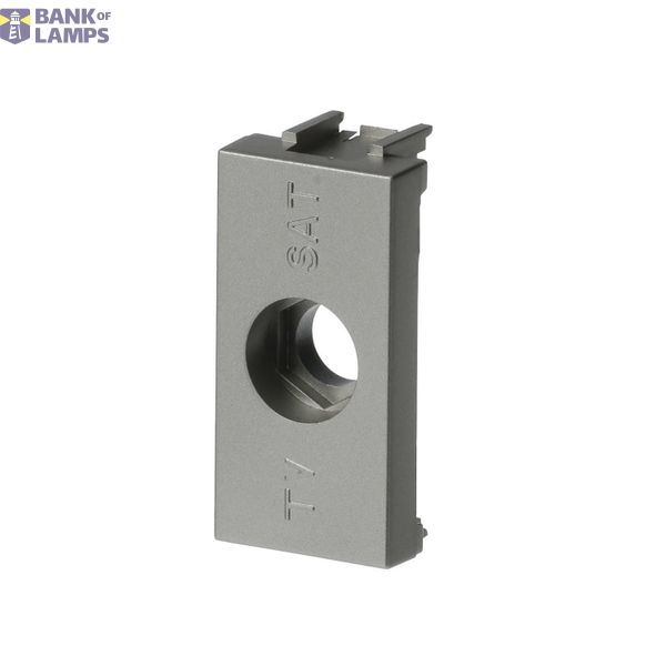 TV outlet cover plate - 1M - Champagne image 3