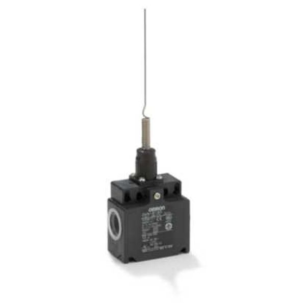 Limit switch, D4N, M20 (2-conduit), 1NC/1NO (snap-action), Roller leve D4N 0023M image 1