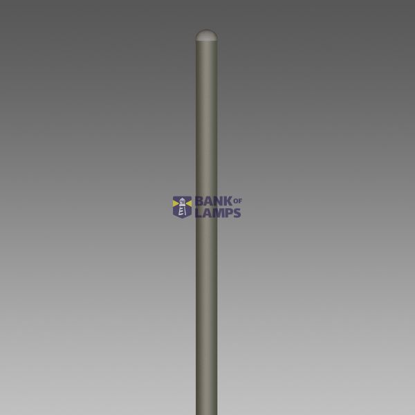 STEEL POLE 1485 H=7000MM GRAPHITE image 1