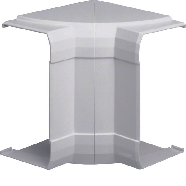 Internal corner adjustable for wall trunking BRN 70x130mm of PVC in li image 1