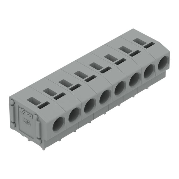 PCB terminal block 2.5 mm² Pin spacing 5/5.08 mm gray image 2