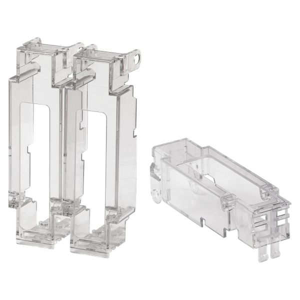 4 Terminals shrouds for FUSERBLOC fitted with uR fuses size 00 ( facto image 2