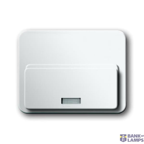 AudioWorld, Cover plate for Busch-iDock, Cover plate for Busch-iDock alpha, studio white image 1