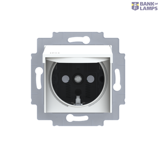 Socket with earthing contacts IP44 image 1
