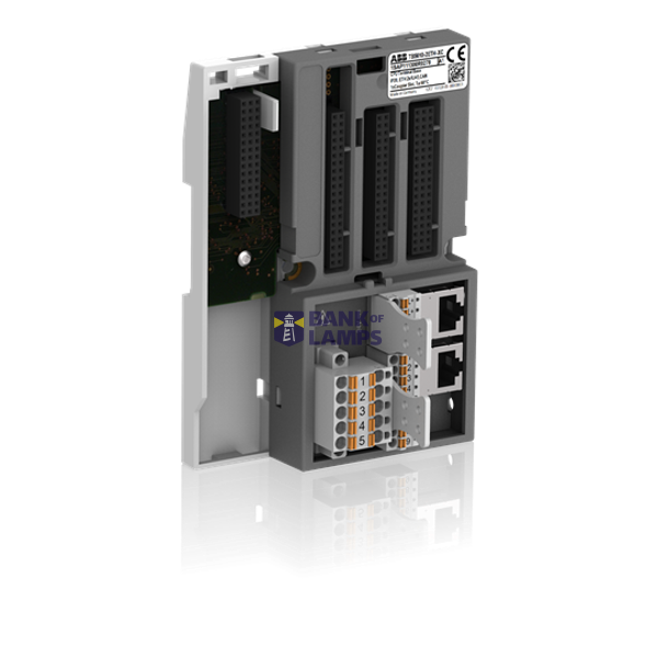 TB5610-2ETH-XC:AC500,Modulträger,1xPlatz ,2xETHERNET RJ45,1xCOM, 24VDC,CAN image 1
