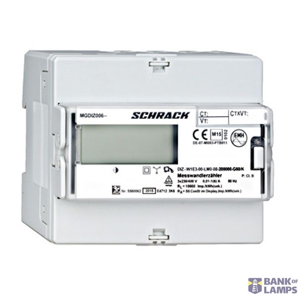 Digital CT-kWH-Meter x/5A (6A), 3phase image 1