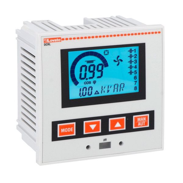 Automatic power factor controller, DCRL series, 3 steps image 1