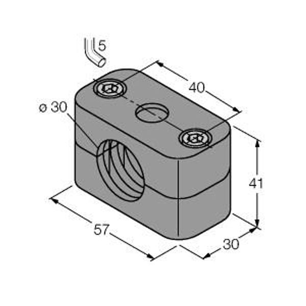 Mounting Accessories Mounting Clamp   BSS-30 image 1