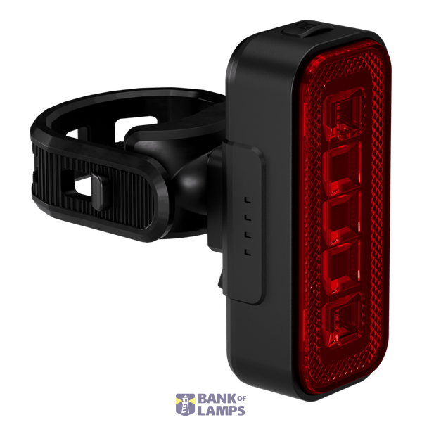 LEDsBIKE® COMPACT REAR battery life of up to 12h / RED-1000K / IP54 image 1
