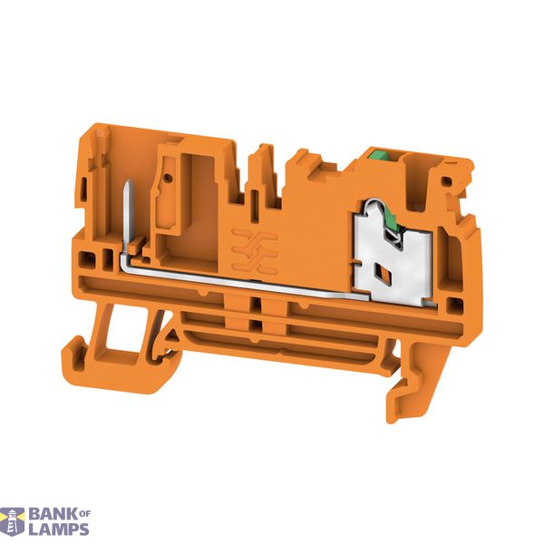 Pluggable terminal, SNAP IN, orange, 2.5 mm², 24 A, Number of connecti image 1