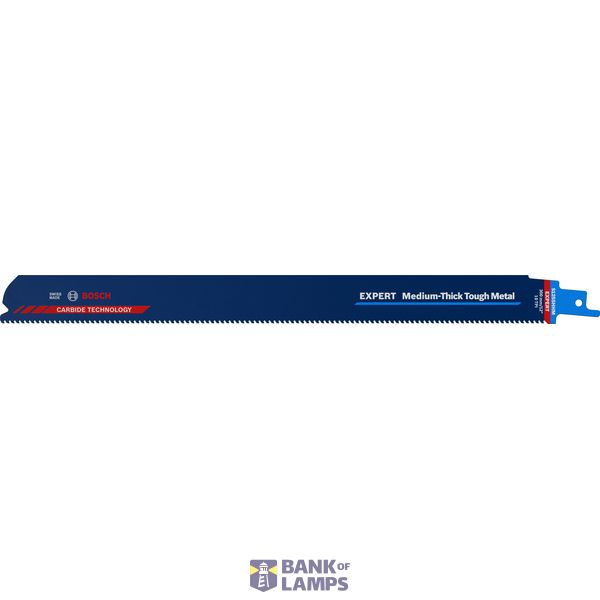 EXPERT ‘Medium-Thick Tough Metal’ S 1255 HHM Reciprocating Saw Blade 1-pc image 1