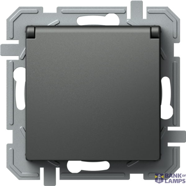 SOCKET FRENCH+COVER 2P+E 16A 250V~ AA XO 4417083 image 1