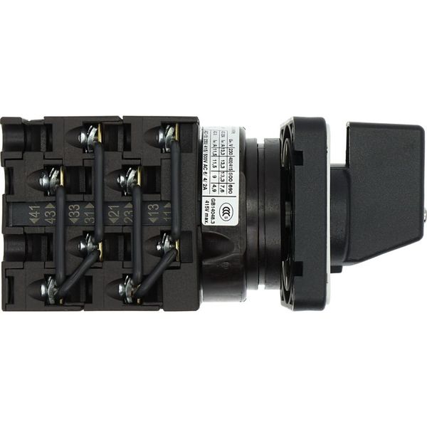 T0-4-15056/E Step switches, T0, 20 A, flush mounting, 4 contact unit(s), Contacts: 8, 90 °, maintained, Without 0 (Off) position, 1-4, Design number 15056 image 34