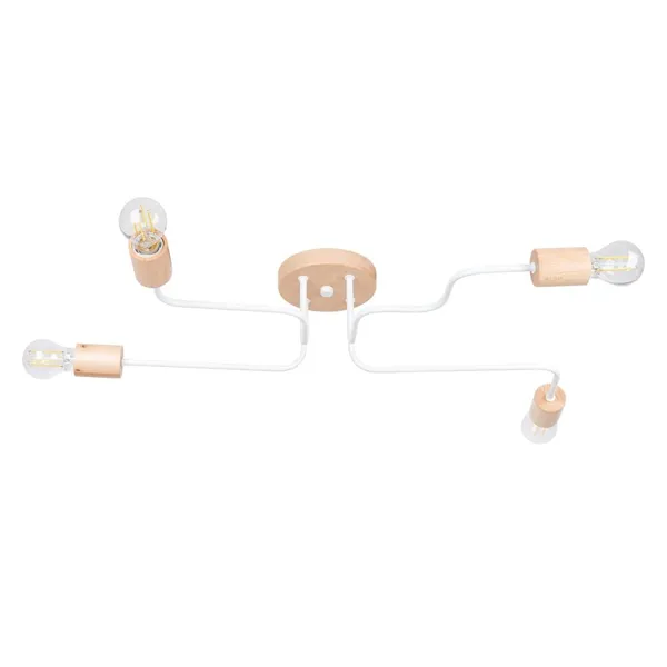TIMBO CHANDELIER 4 WHITE 4XE27 image 1