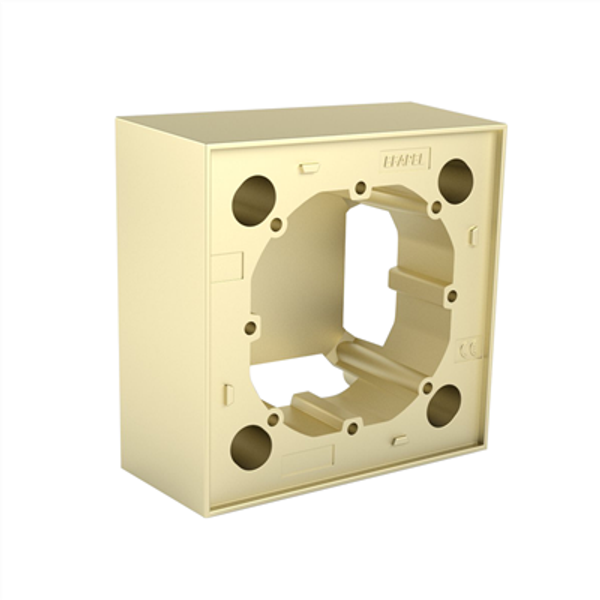 LOGUS 90 SERIES SURFACE MOUNTING BOX GOLDEN image 1