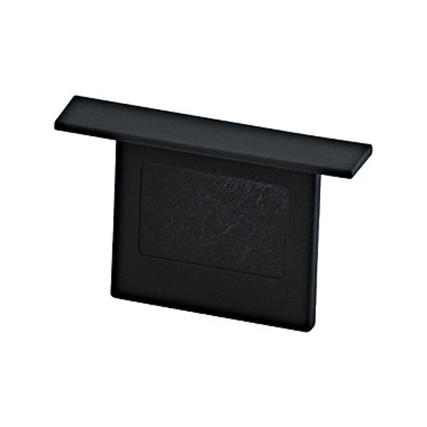 TRACK ON 3-Phases recessed end cap black (1 pcs) image 1