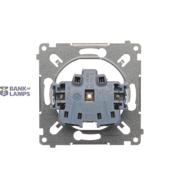 Light LED indicator green light, (module), white matt image 1