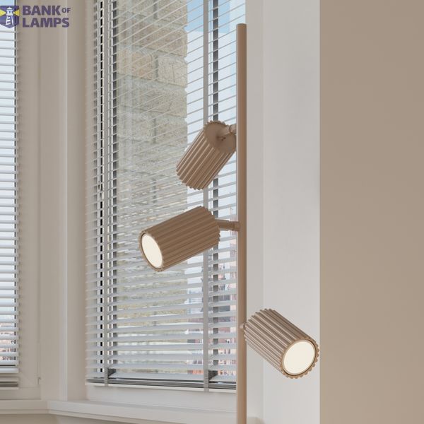Floor lamp KARBON 3 taupe image 7