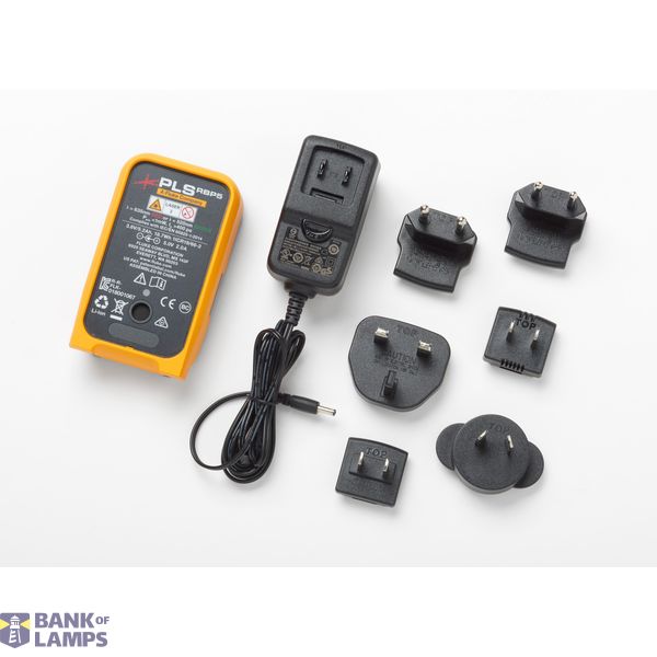 Li-ion battery for PLS hand held lasers with charging cord and adapters PLS RBP5 image 1