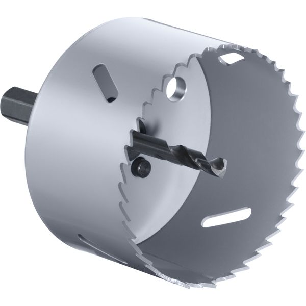 Tool bi-metal cutter Ø 79 mm for electric drills with 13 mm chuck image 1