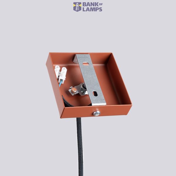 Pendant lamp LAGOS 1 red ochre image 7