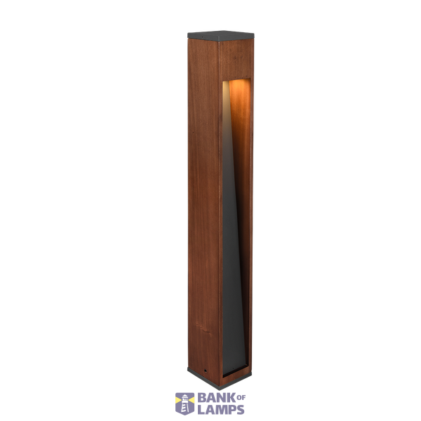 Canning pole GU10 80 cm wood/anthracite image 1
