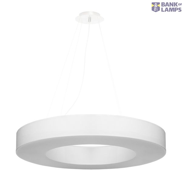 CHANDELIER SATURNO SLIM 70 WHITE E27 6X60W IP20 image 6