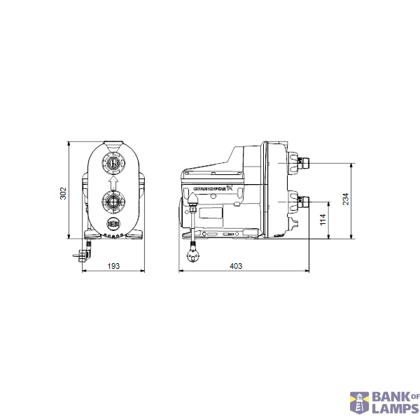 Booster pump SCALA2 3-45 1x200-240V 50/60Hz image 2