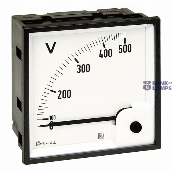 Voltmeter AC RQ96E (direct) Vn: 600V image 1