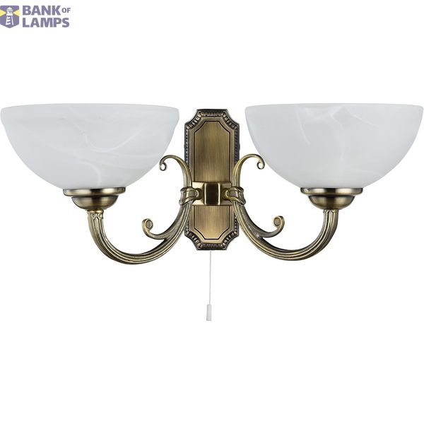 Elegant Herbert Wall lamp Bronze image 1