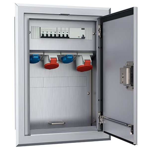 Mennekes RVS inbouw combinatie image 1