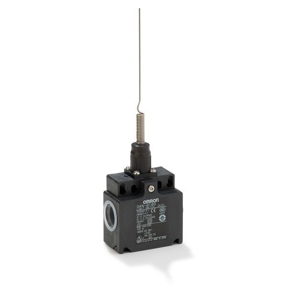 Limit switch, D4N, M20 (2-conduit), 1NC/1NO (snap-action), Roller leve D4N 0023M image 3