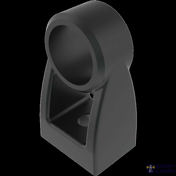 Center support for handrail PA6 black image 1
