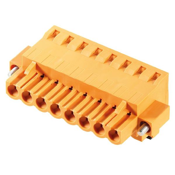 PCB plug-in connector, female plug, 5.08 mm, Number of poles: 8, 270°, PUSH IN with actuator, Clamping range, max. : 3.31 mm², Box image 1