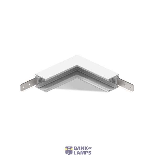 42012BA/W WHITE CORNER WALL TO WALL (IN) FOR 42001A/42002A image 1